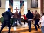 [masks] Retarded Retard Objects To Wearing A Mask In Church
